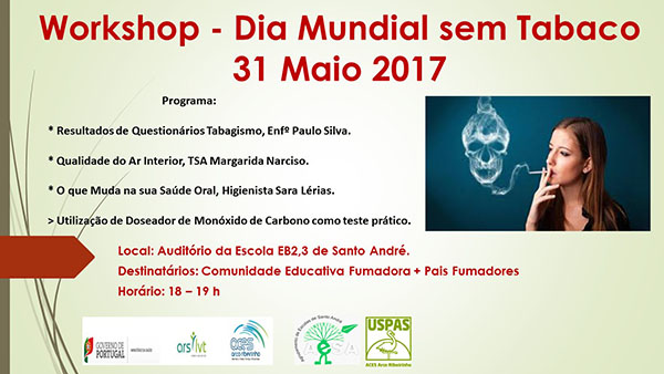 Workshop - Dia Mundial Sem Tabaco - 2017